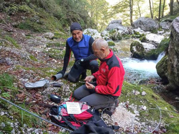 Tracer Canin installazione linee per i fluorimetri